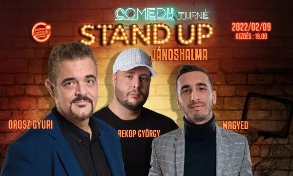 STAND UP COMEDY - Jánoshalma MA!